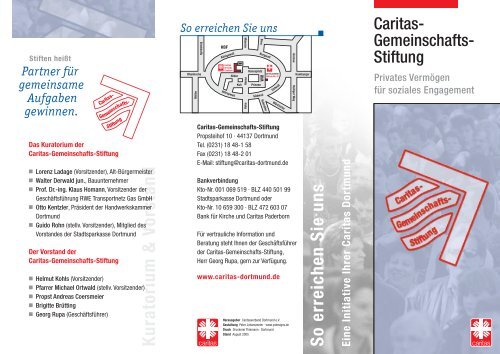 Flyer - Caritas Dortmund