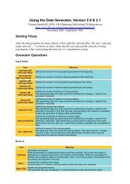 Using the Data Generator - IAPG