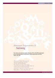 Download der Satzung des Trägervereins - Montessori-Schule ...