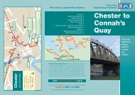 Cycle map: Chester to Connah's Quay - Chester Cycling Campaign