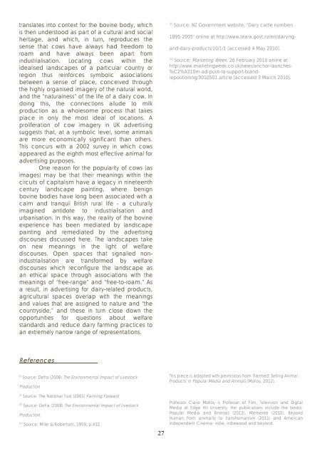 Marketing Animals - Antennae The Journal of Nature in Visual Culture