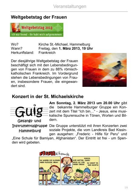 Aktueller Gemeindebrief als PDF - Evangelisch in Hammelburg