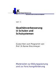 Qualitätsverbesserung in Schulen und Schulsystemen