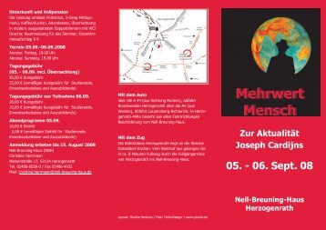 Flyer Mehrwert Mensch.pdf - CAJ Freiburg