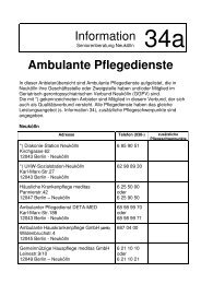 34a AÃœ Ambulante Pflegedienste - Seniorenberatung NeukÃ¶lln