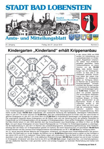 Amtsblatt 02/2012 - Bad Lobenstein