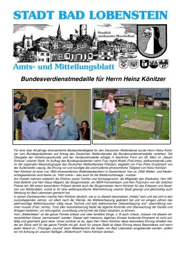 Amtsblatt 07 / 2011 - Bad Lobenstein