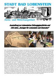 Amtsblatt 19 / 2007 - Bad Lobenstein