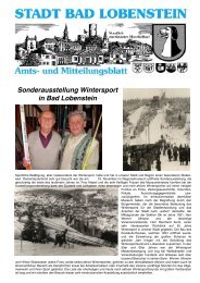 Amtsblatt 25 / 2009 - Bad Lobenstein