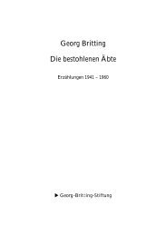 Band 12 Die bestohlenen Äbte - Georg Britting