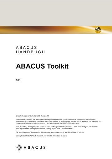 ABACUS Toolkit - Itera