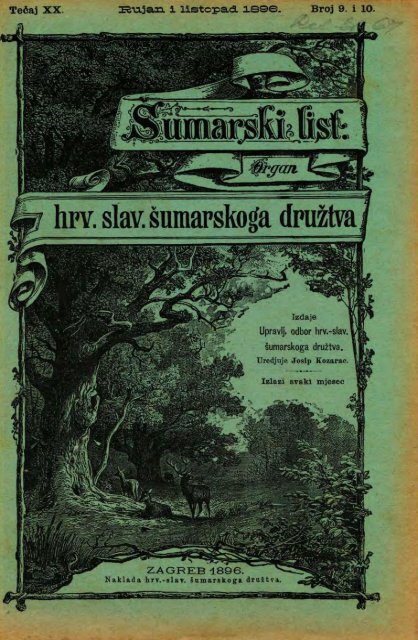 ŠUMARSKI LIST 9-10/1896