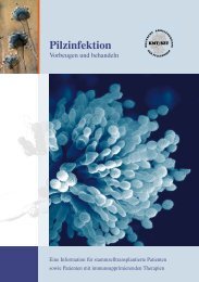 Pilzinfektion - Deutsche Arbeitsgruppe KMT / SZT der Pflegenden
