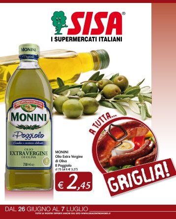 Scarica il volantino “Speciale Griglia” valido dal 26