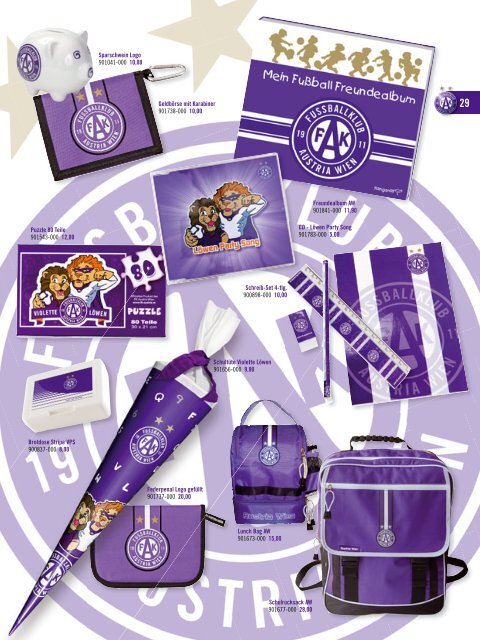 Zum Fanshop-Katalog 2012/2013 - FK Austria Wien