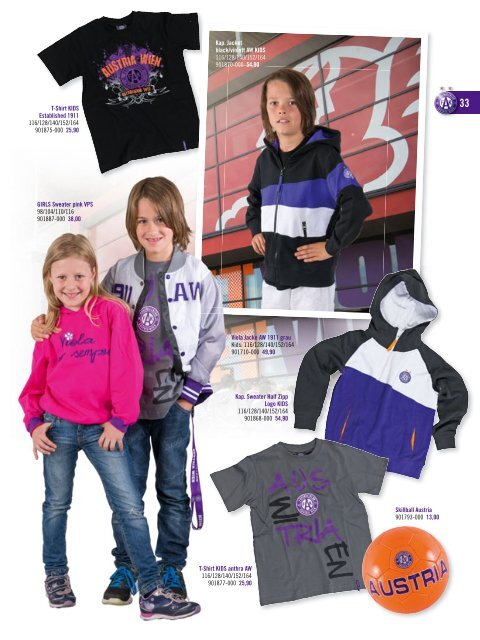 Zum Fanshop-Katalog 2012/2013 - FK Austria Wien