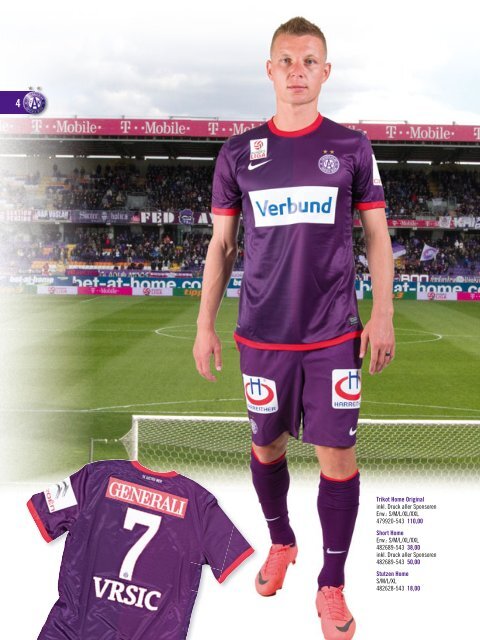 Zum Fanshop-Katalog 2012/2013 - FK Austria Wien