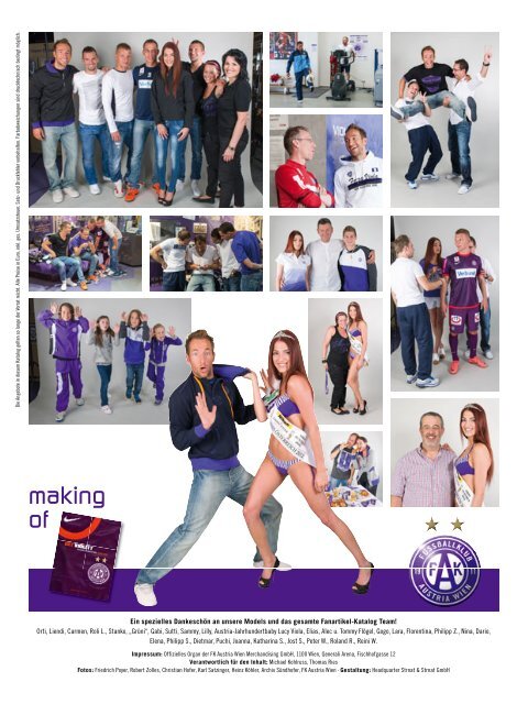 Zum Fanshop-Katalog 2012/2013 - FK Austria Wien