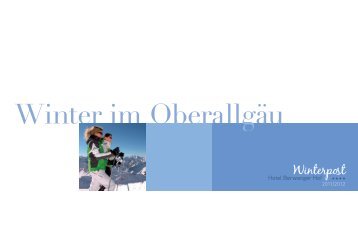 Winter im Oberallgäu er im Oberallgäu - Hotel Berwanger Hof