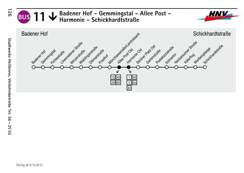 Fahrplan