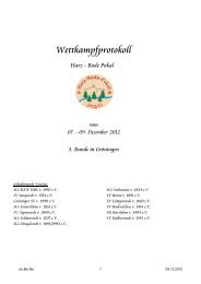 Harz-Bode-Pokal 3. Runde