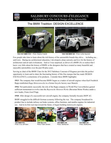 Read More Click Here - Salisbury Concours d'Elegance