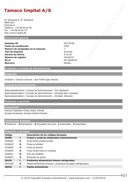 Hedegaard & Christensens Eftf. A/S - Red de Búsquedas de ...