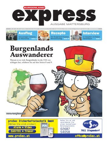 Die Zeitung zum Download als PDF (Ausgabe Mattersburg