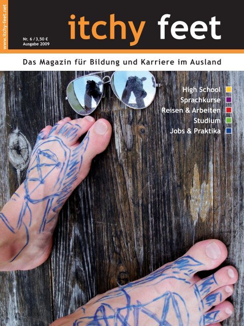 Das Magazin für Bildung und Karriere im Ausland - Itchy-feet