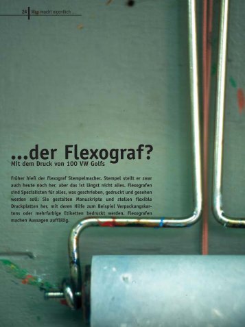 ...der Flexograf? - handfest-online.de