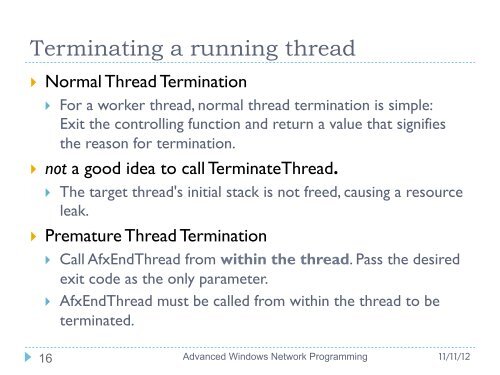 Multithreading Multi-Threaded Programming