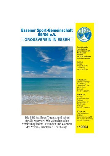1/ 2004 Essener Sport-Gemeinschaft 99/06 eV