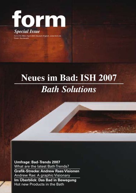 [pdf - 2.18 MB] Sonderheft zur ISH - Form