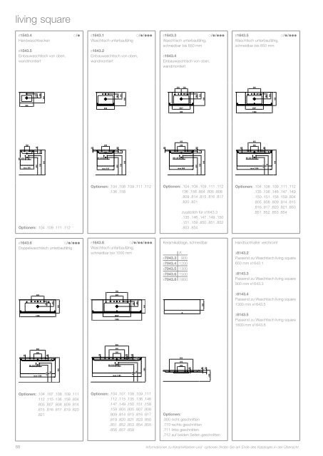 Produkt Hauptkatalog - Laufen