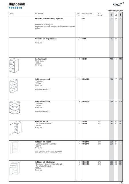 Badea Verkaufspreisliste 2012/2013 - tenne Bad + Fliesen