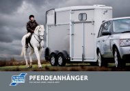 PFERDEANHÄNGER - Vertrieb - Service - Transporte, Manfred Ruser