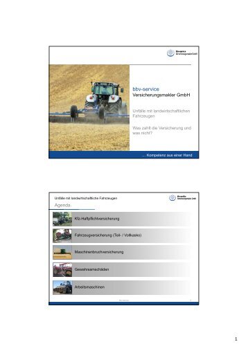 1 bbv-service - Agrarbildungszentrum Landsberg am Lech