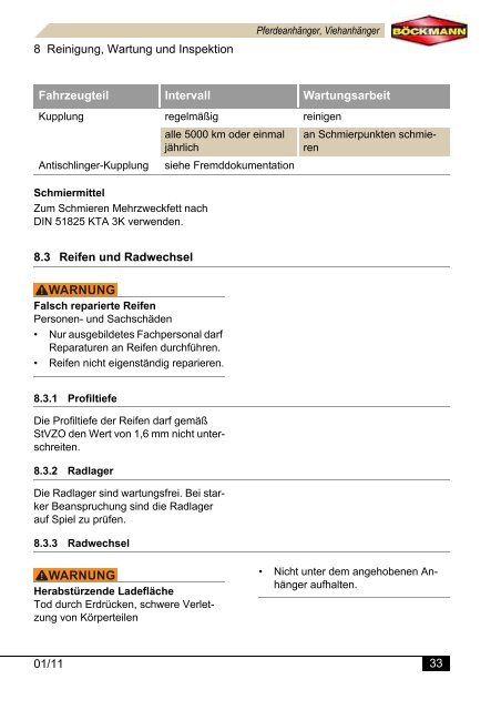 Betriebsanleitung Betriebsanleitung - Böckmann Fahrzeugwerke ...