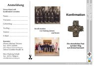 Einladung Konfirmation 2013 - Petri-Nikolai und St. Johannis zu ...