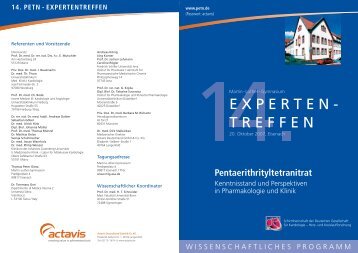 EXPERTEN- TREFFEN - Pentalong von Actavis