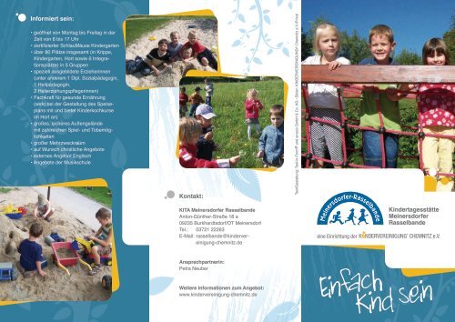 Flyer - Kindervereinigung Chemnitz