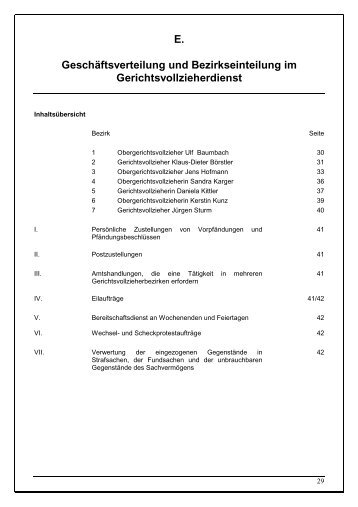 Übersicht und Zuständigkeiten der ... - Justiz in Sachsen