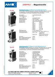 - Magnetventile - Alfred Meyer GmbH