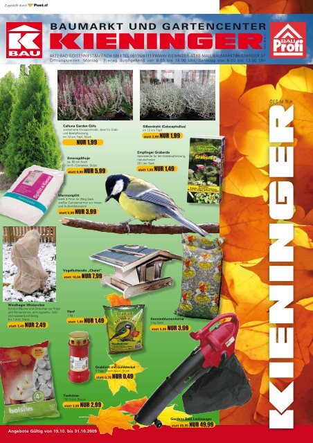 Baumarkt und gartencenter - Kieninger Baumarkt