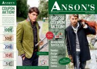 Ab €39,95 - Anson's