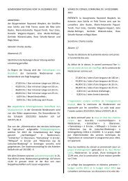 GEMEINDERATSSITZUNG VOM 14. DEZEMBER ... - Niederanven