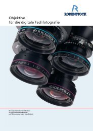 Objektive für die digitale Fachfotografie - Rodenstock Photo Optics