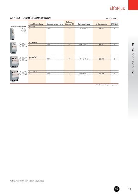 GE - Installateur Katalog 2012 - GE Industrial Solutions