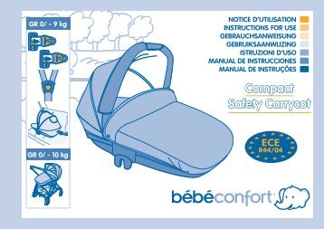 Compact Safety Carrycot - Lapin House