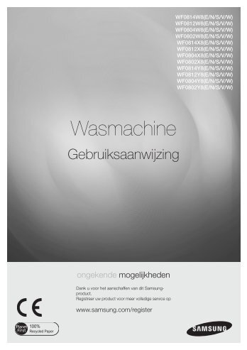 Samsung WF0804Y8E Eco Bubble wasmachine - Wehkamp.nl